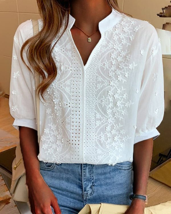 Iris | Stijlvolle en veelzijdig shirt - Afbeelding 7