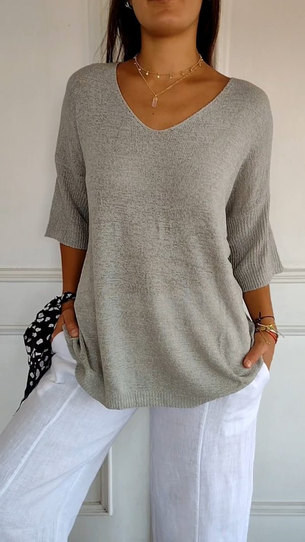 Henriette | Klassieke dames pullover - Afbeelding 7