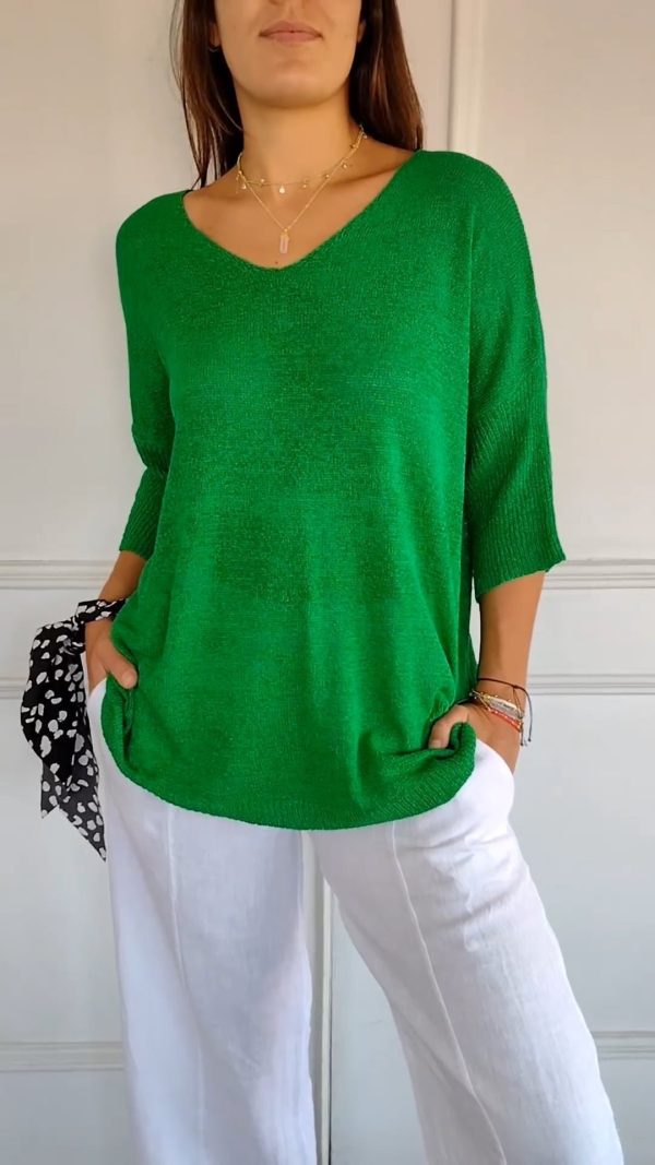 Henriette | Klassieke dames pullover - Afbeelding 4