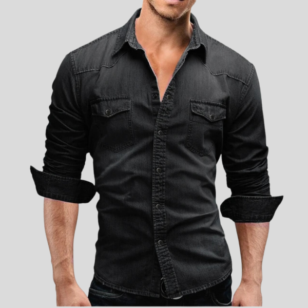 Allard | Denim overhemd - Afbeelding 3