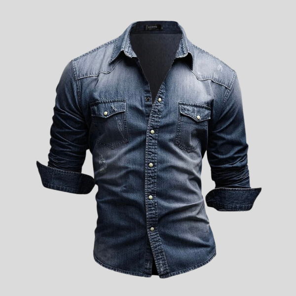 Allard | Denim overhemd - Afbeelding 5