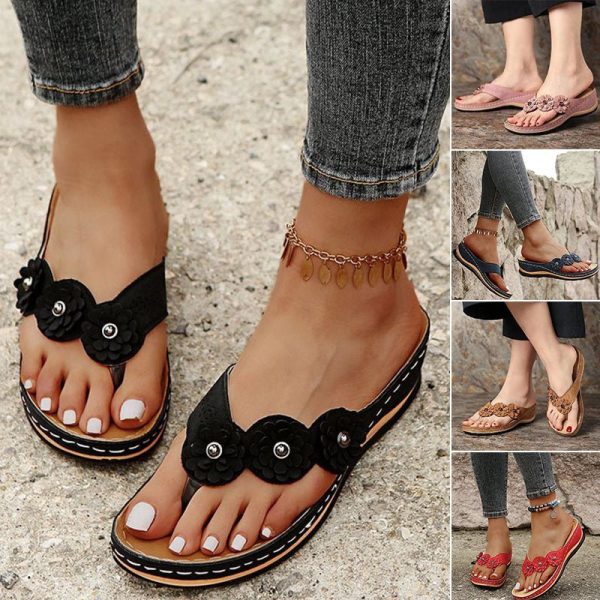 Ingeborg | Strand-Flip-Flops-sandalen - Afbeelding 5