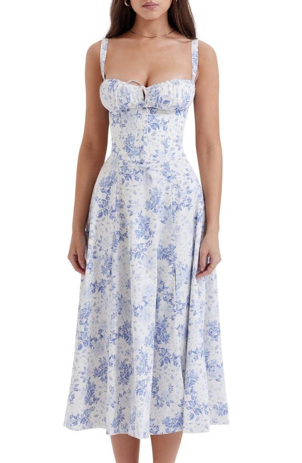 Madina | De zomer jurk met bloemen - Afbeelding 6