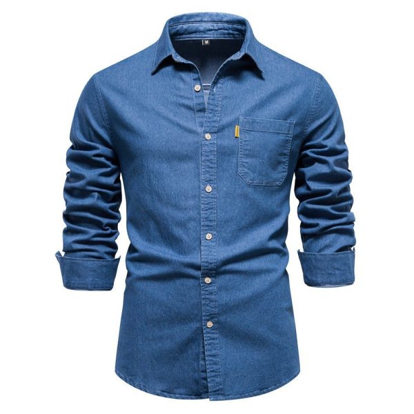 Alexander | Denim overhemd voor mannen