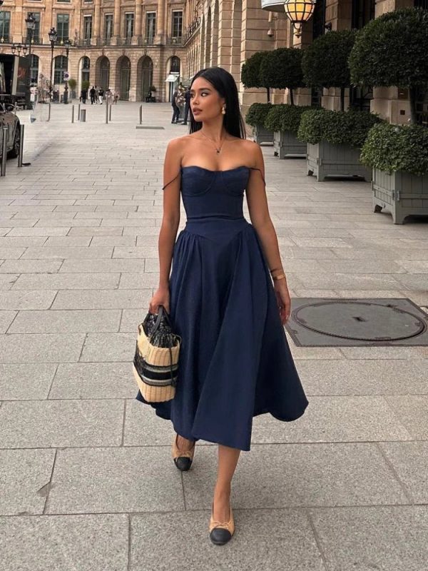 Renata | Elegante en veelzijdige jurk - Afbeelding 3