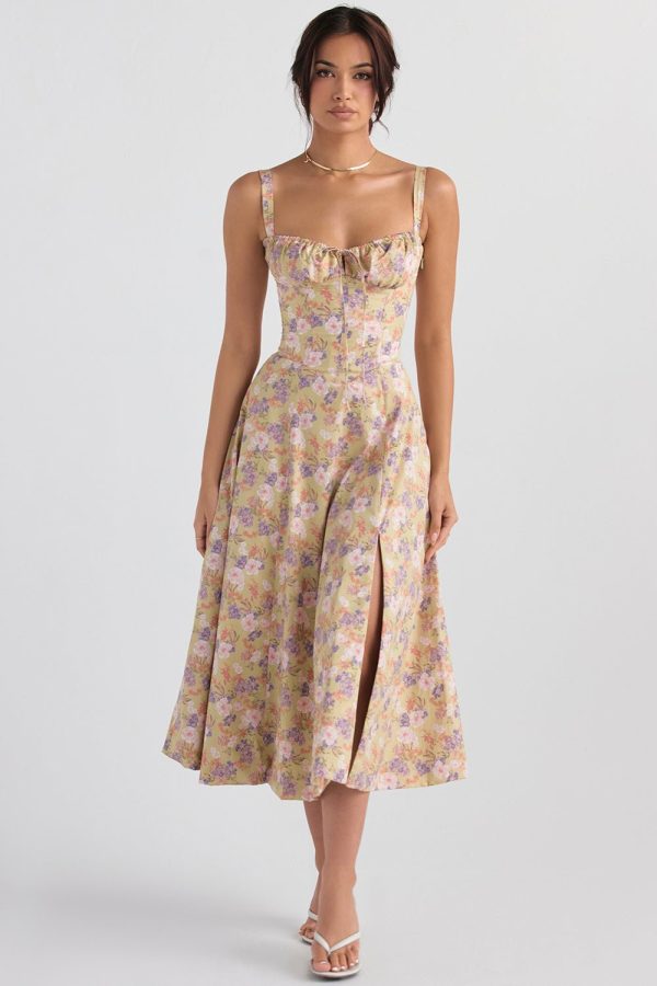 Madina | De zomer jurk met bloemen - Afbeelding 8