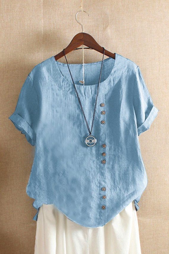 Carla | Korte mouwen blouse