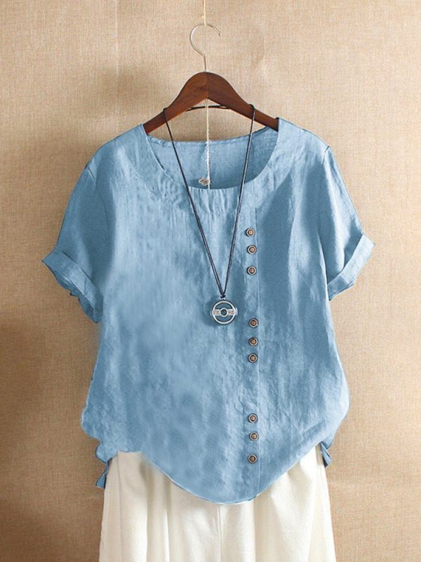 Carla | Korte mouwen blouse