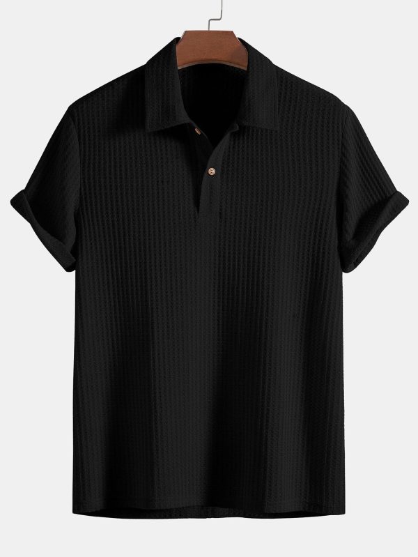 Tije | Gebreid Polo Shirt - Afbeelding 2