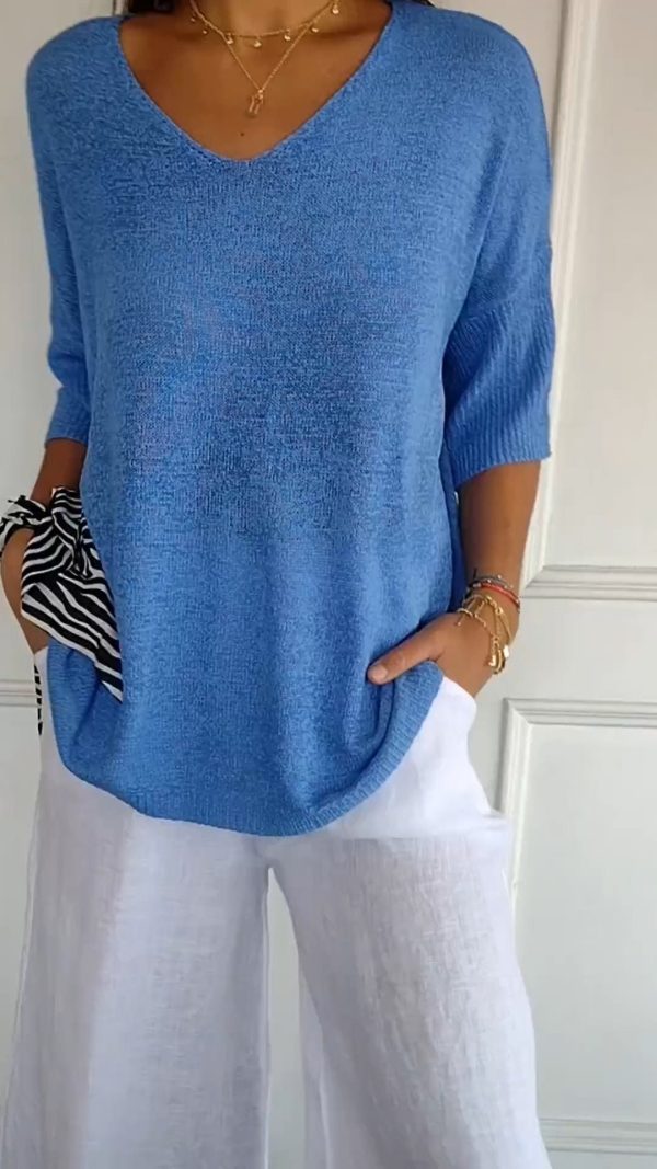 Henriette | Klassieke dames pullover - Afbeelding 9
