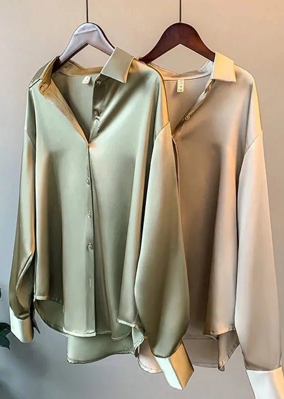 Adelina | Satijnen blouse voor dames