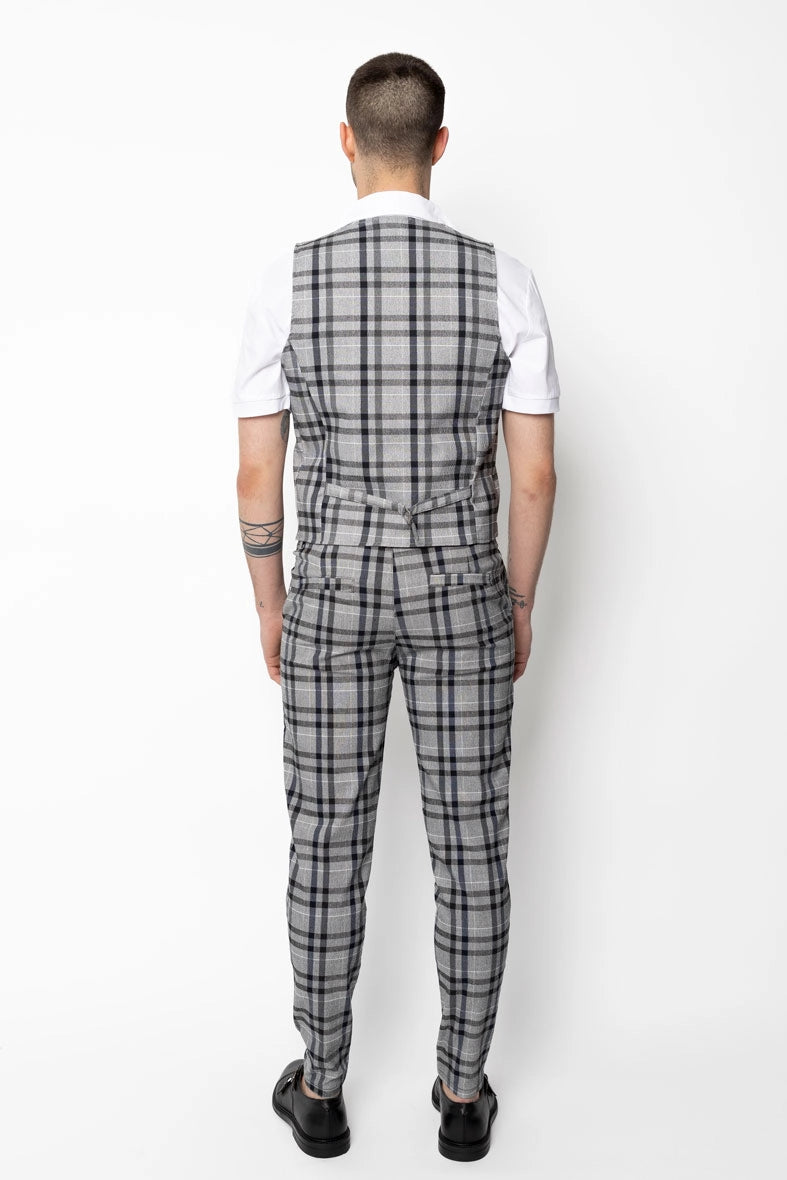 Geruite pantalon - Afbeelding 4