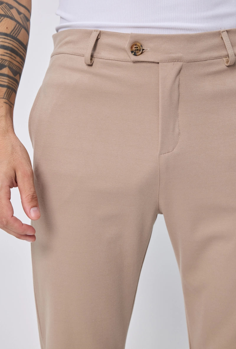 Effen slim-fit broek - Afbeelding 4