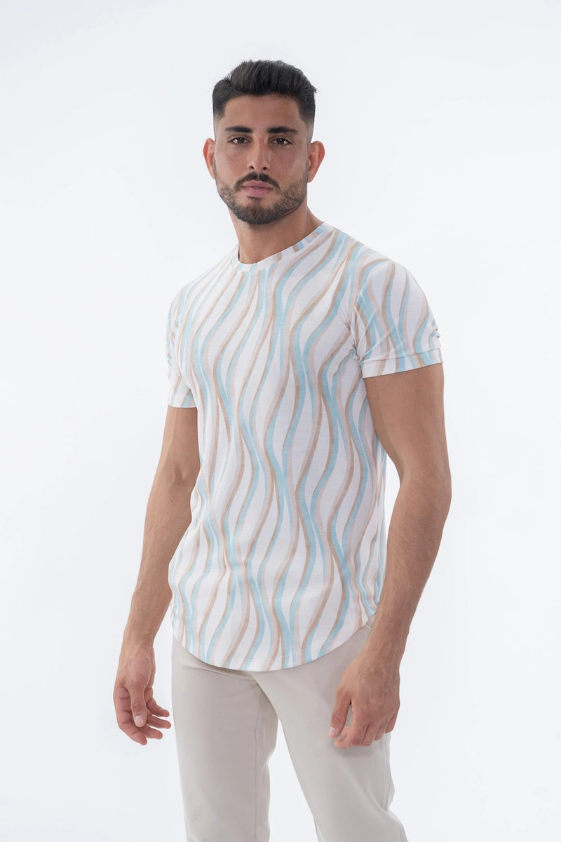 kleurrijk T-shirt met korte mouwen - Afbeelding 3