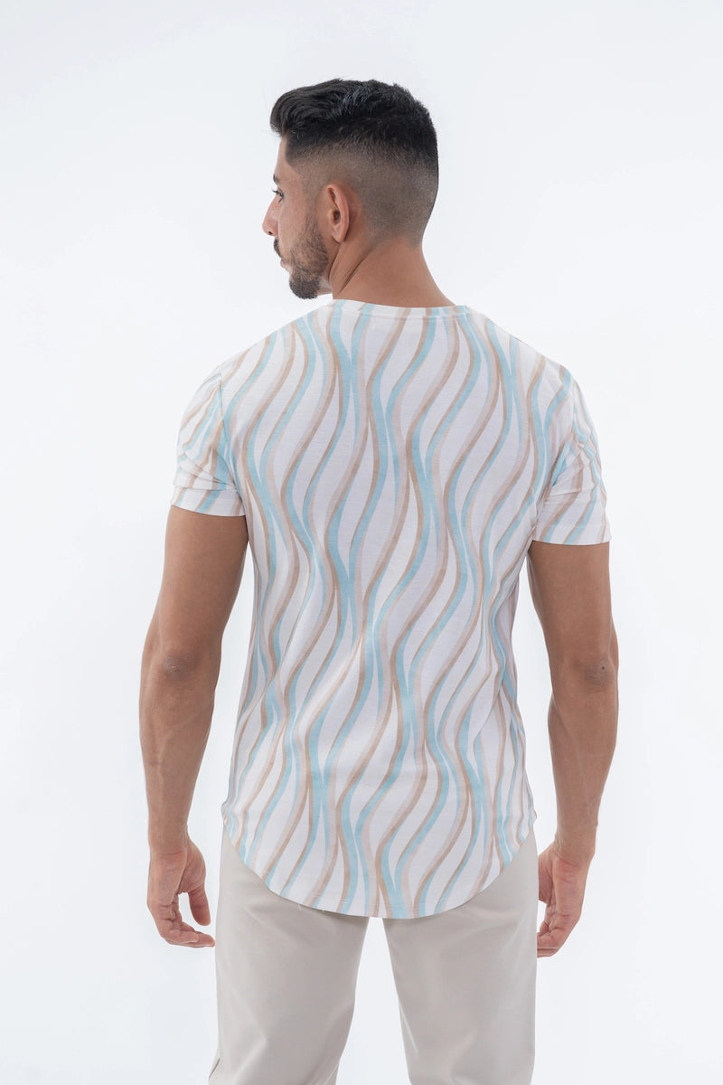 kleurrijk T-shirt met korte mouwen - Afbeelding 7