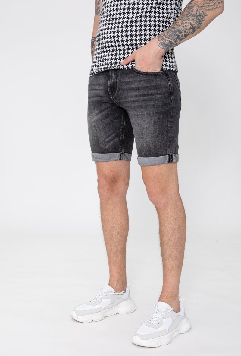 Basic denimshort - Afbeelding 6