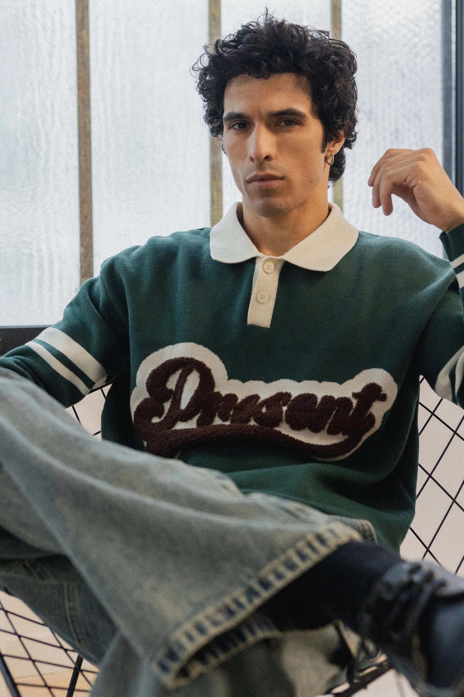 Trui met polo-stijl knopen - Afbeelding 4