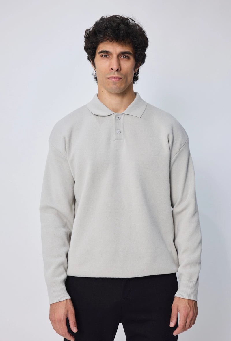 Polo met lange mouwen - Afbeelding 2