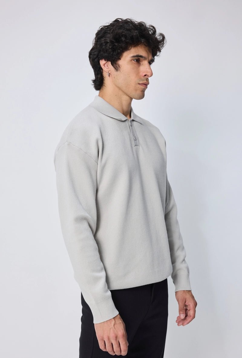 Polo met lange mouwen - Afbeelding 4