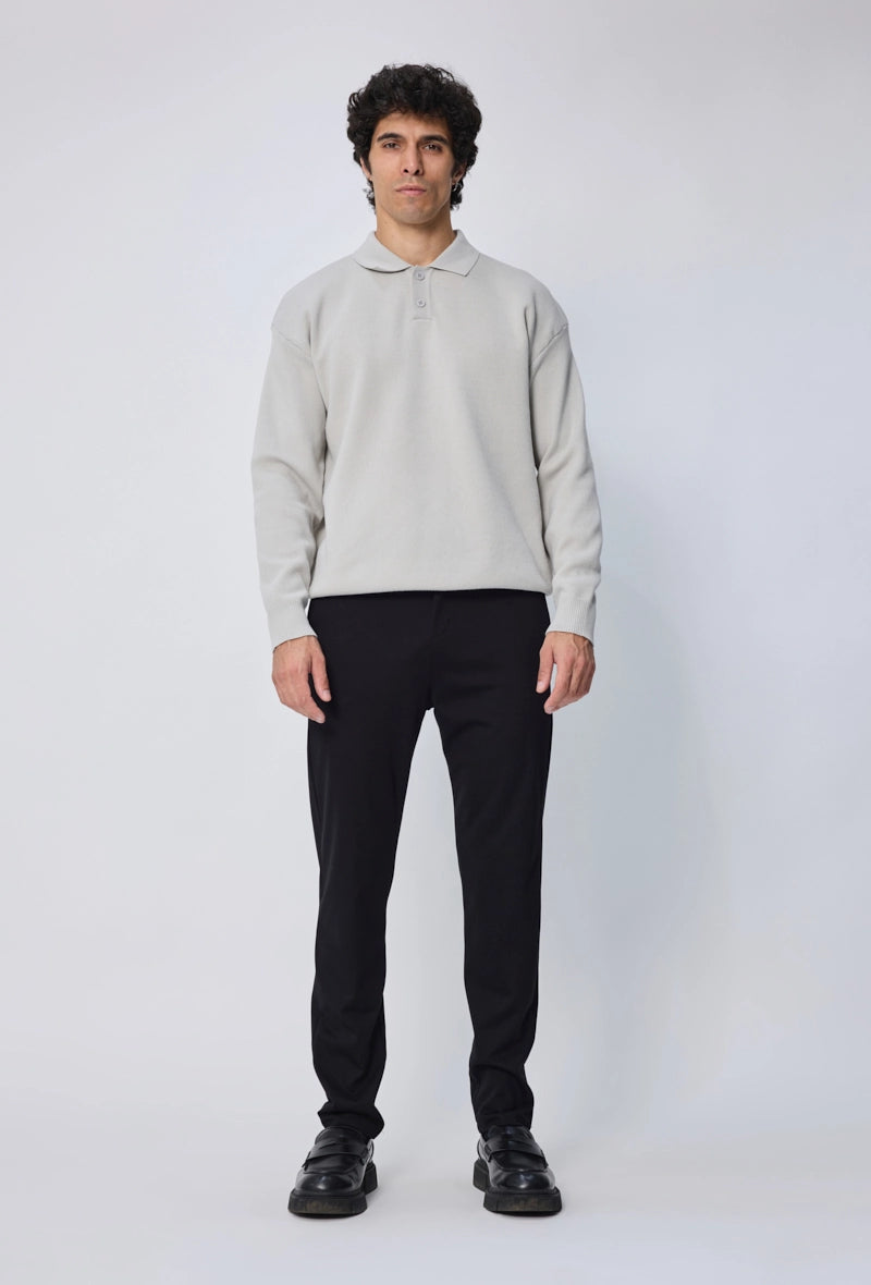 Poloshirt met lange mouwen - Afbeelding 4