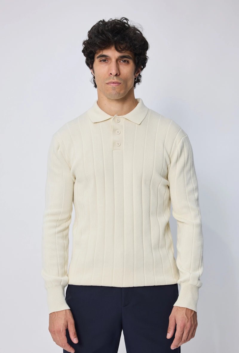 Poloshirt met knopen - Afbeelding 2