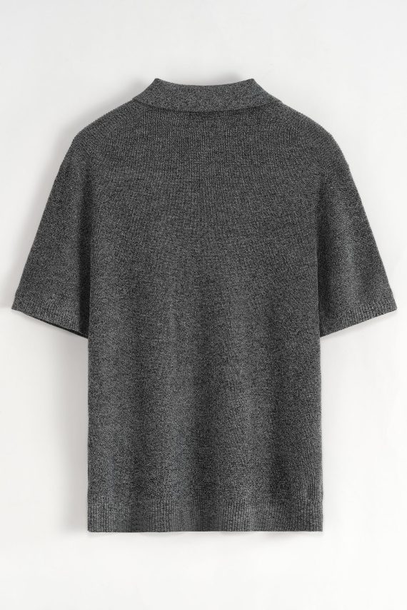 Effen poloshirt met korte mouwen