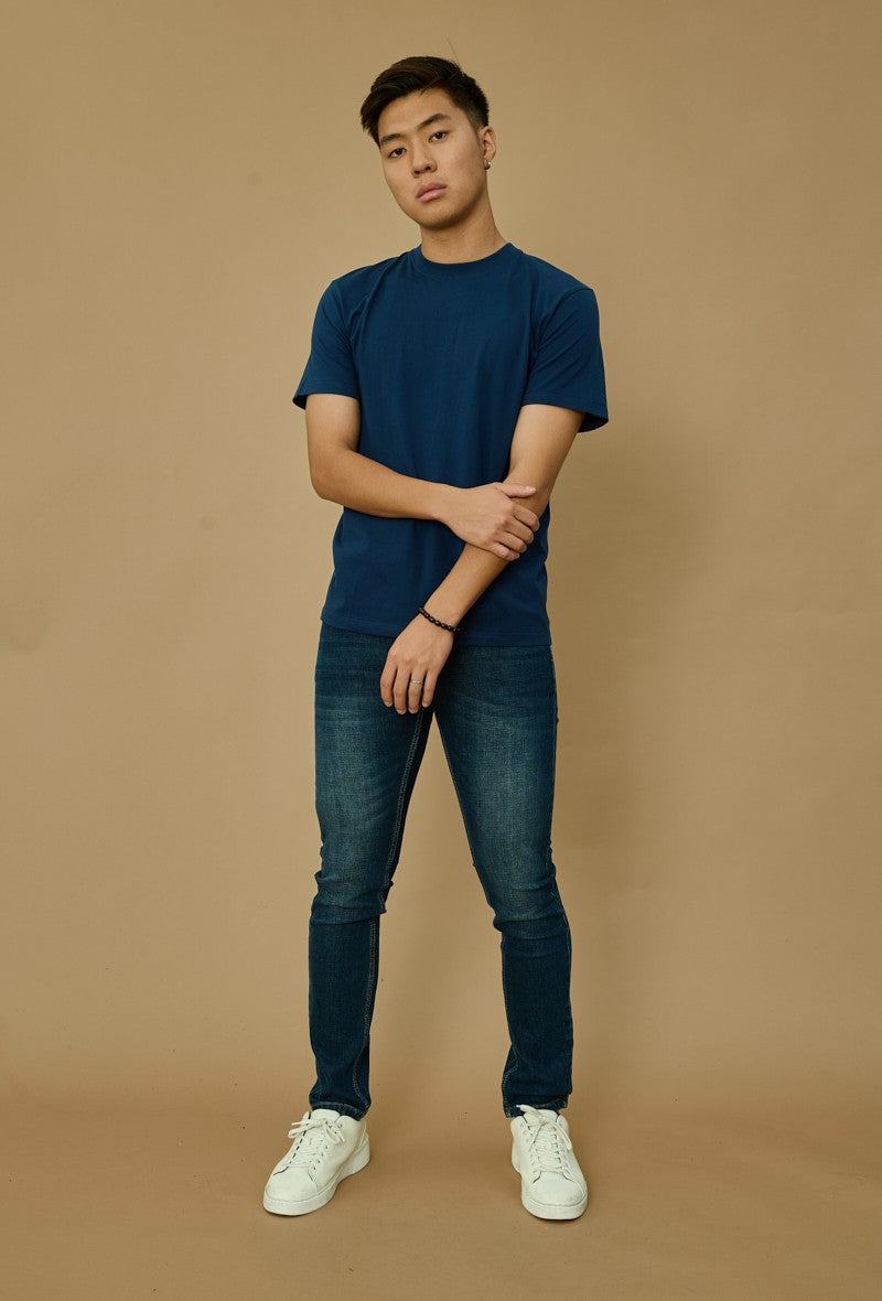 Premium dik basic t-shirt - Afbeelding 2