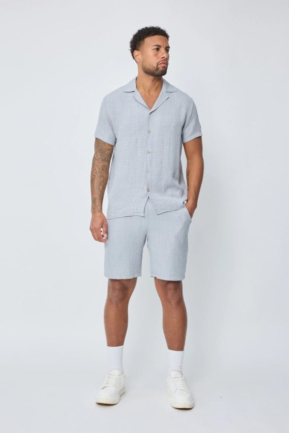 Lichtgewicht linnen-stijl canvas shorts