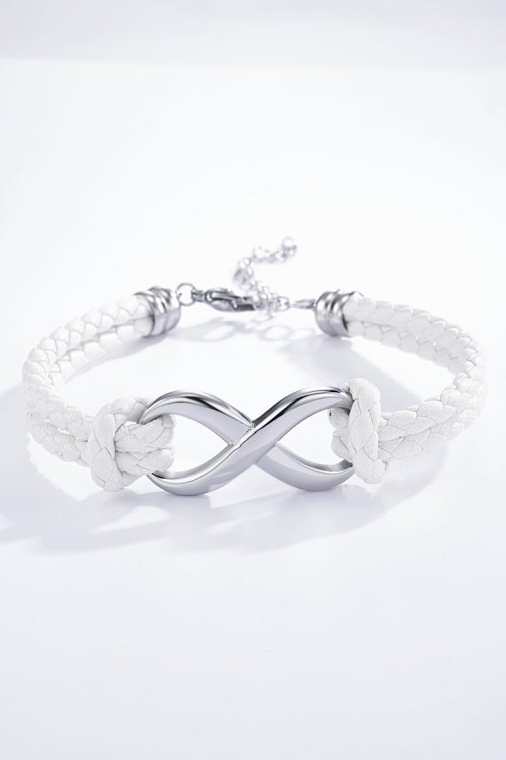 Armband cuir et acier