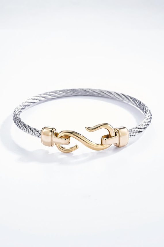 Armband cuir et acier