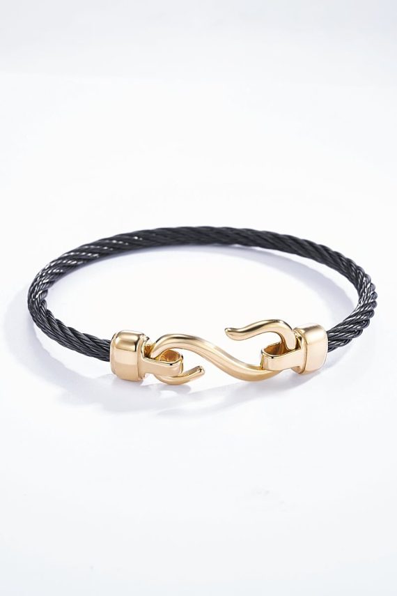 Armband cuir et acier