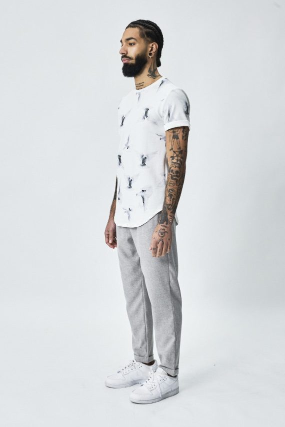 Swallows print T-shirt