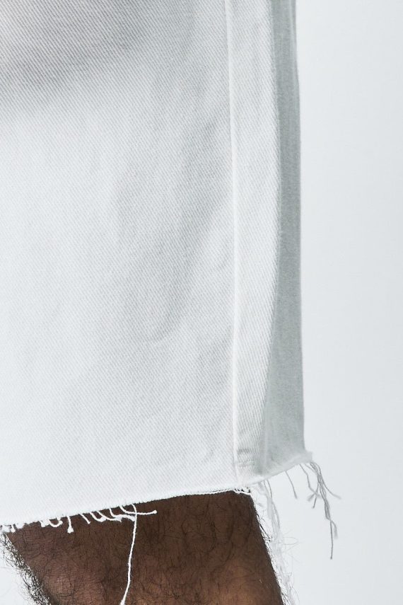 Basic rechte jeansshort