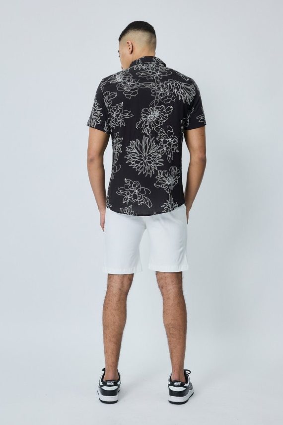 Lichte stretch en zeer comfortabele effen chino shorts