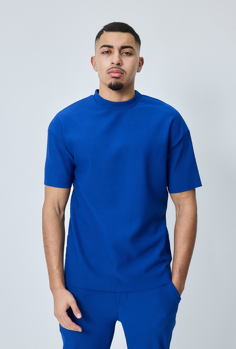 Oversized geribbeld T-shirt - Afbeelding 3