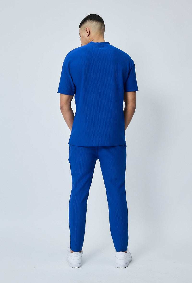 Oversized geribbeld T-shirt - Afbeelding 4