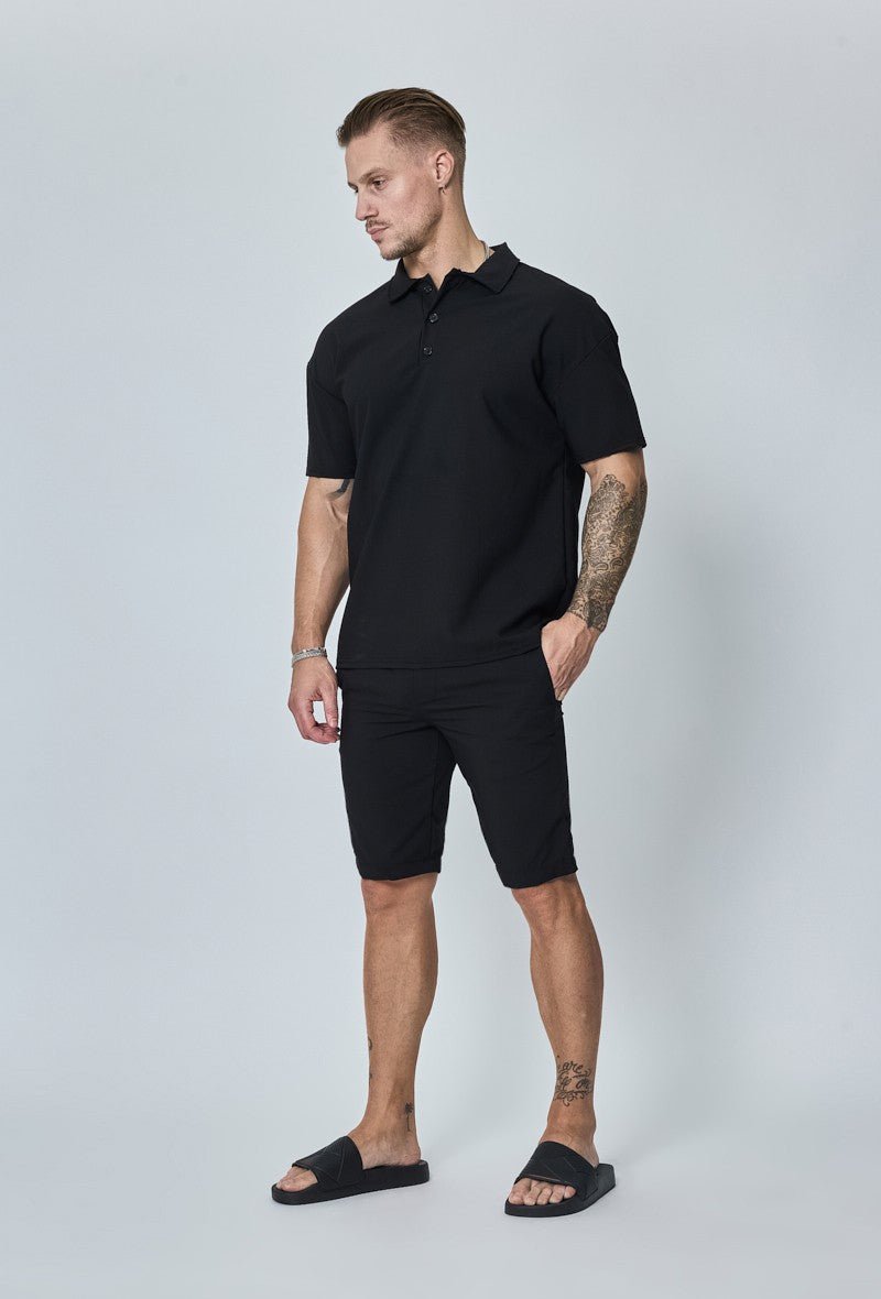 Casual poloshirt van canvas - Afbeelding 6