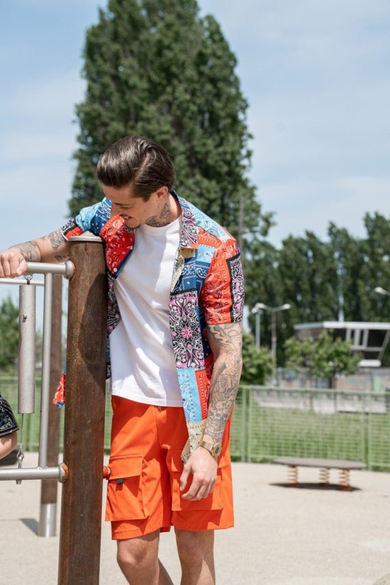 Sorona utility cargo shorts