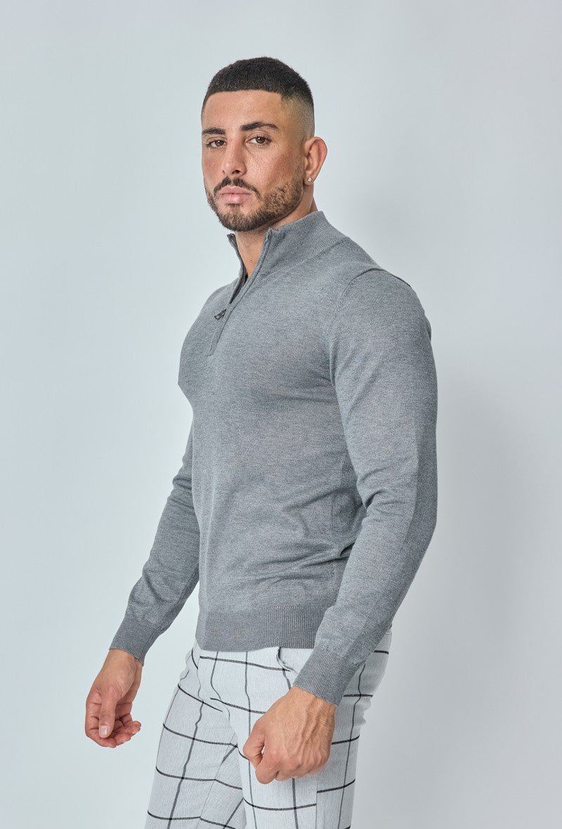 Zwarte gebreide trui - Afbeelding 2