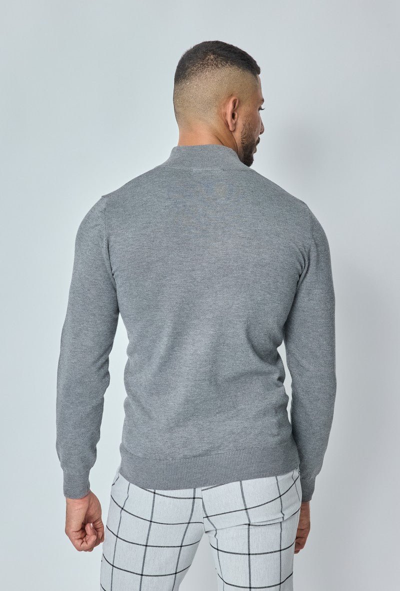 Zwarte gebreide trui - Afbeelding 4