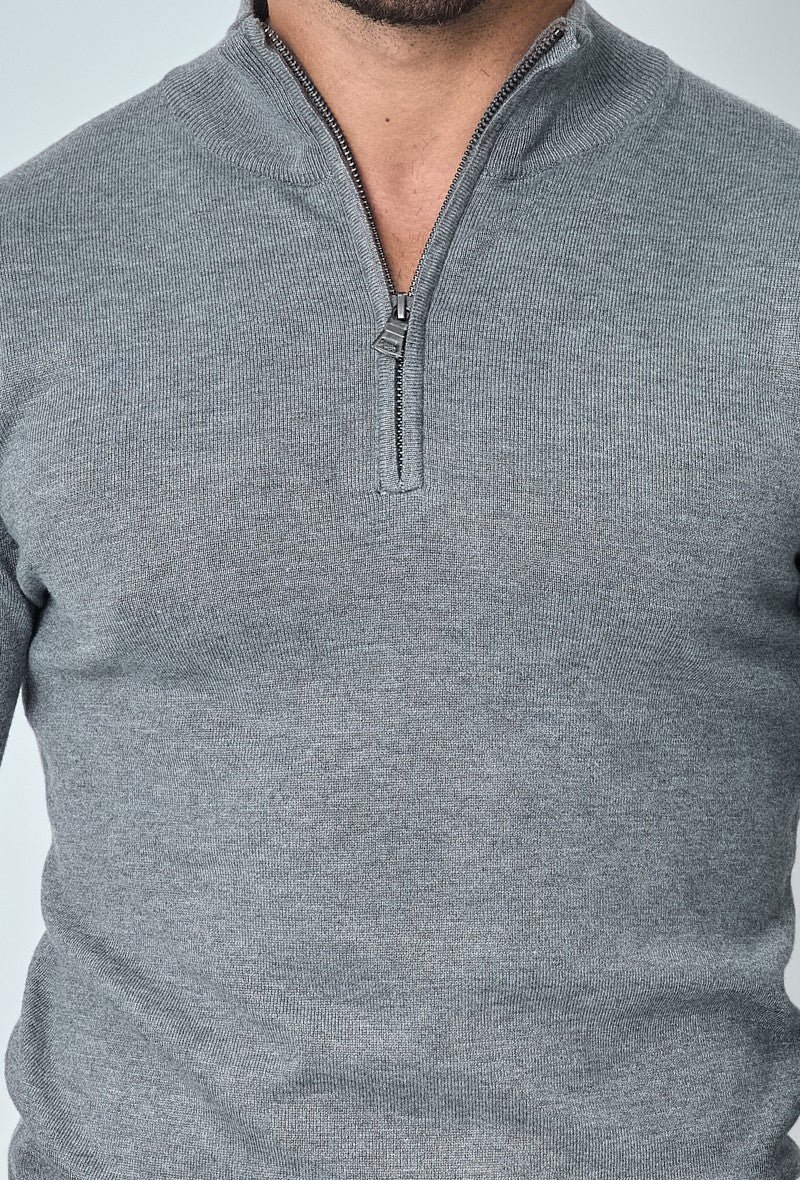 Zwarte gebreide trui - Afbeelding 3