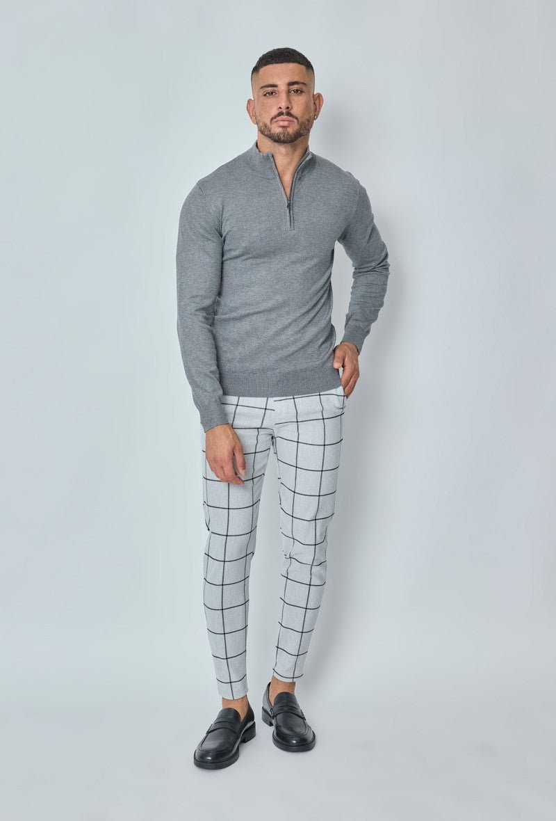 Zwarte gebreide trui - Afbeelding 4