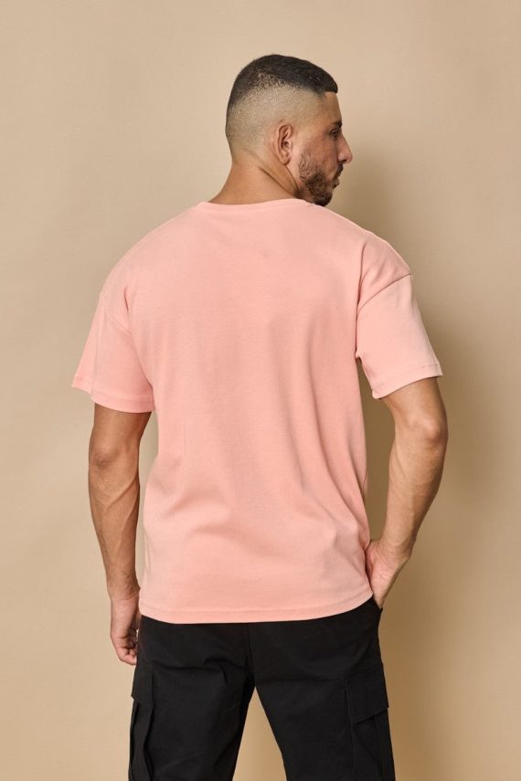 Eenvoudig effen t-shirt