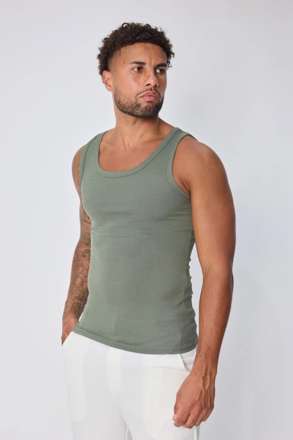 Effen tanktop t-shirt