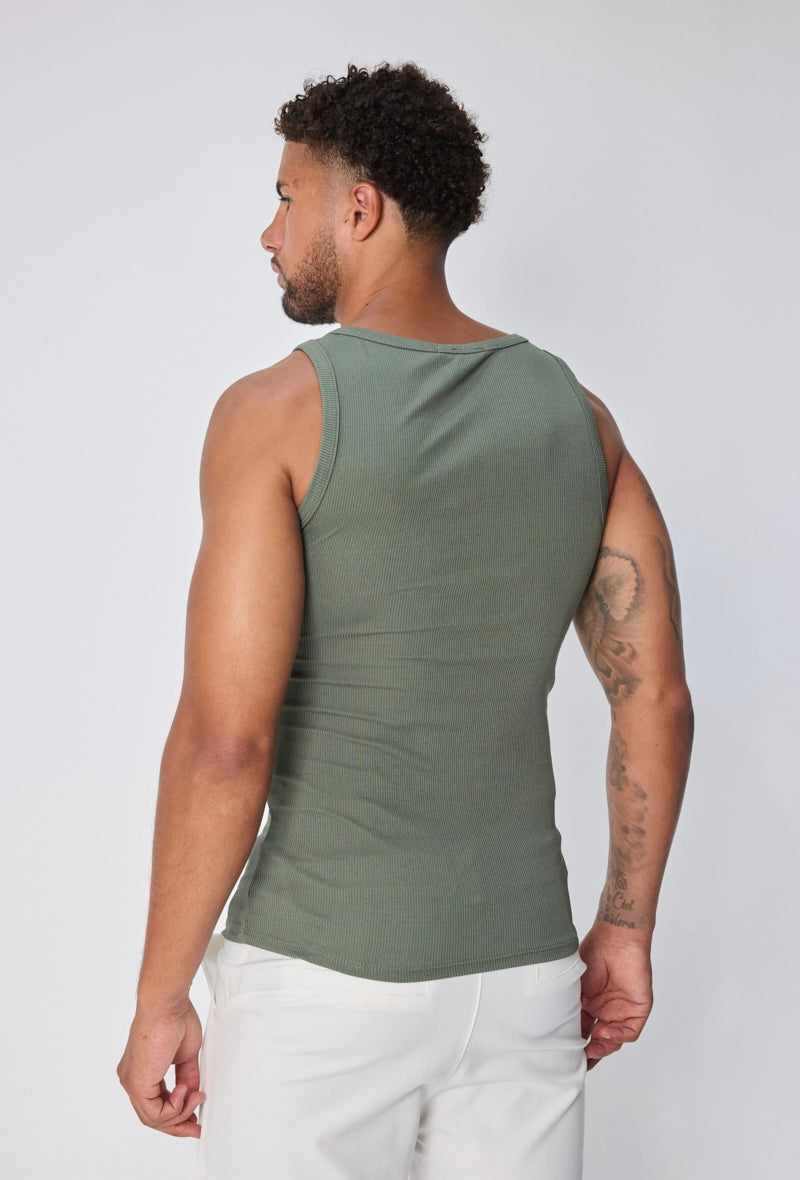 Effen tanktop t-shirt - Afbeelding 2