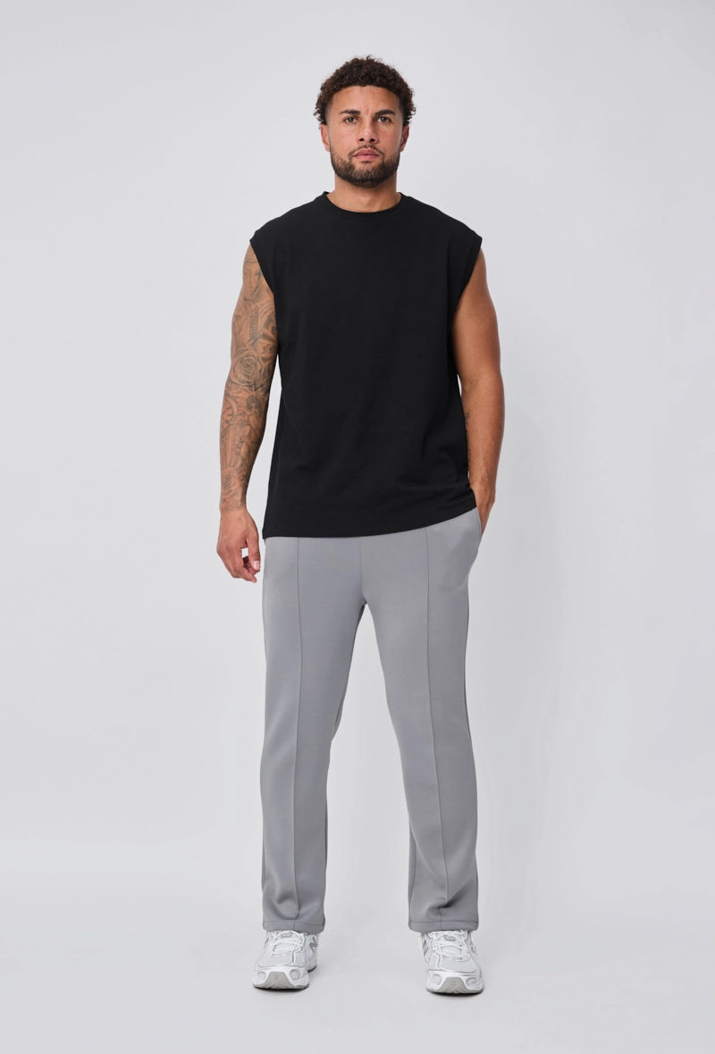 Oversized mouwloos t-shirt - Afbeelding 2