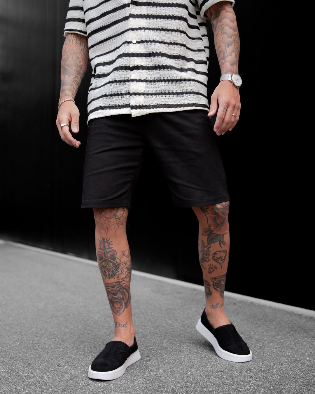 Nette canvas short - Afbeelding 3