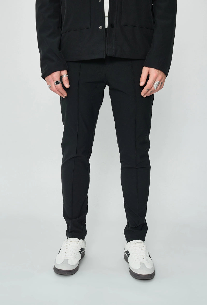 Effen chinobroek met rits - Afbeelding 2