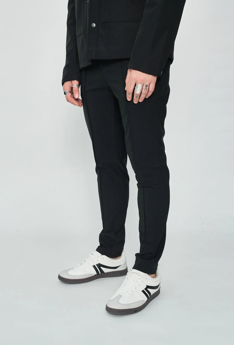 Effen chinobroek met rits - Afbeelding 4