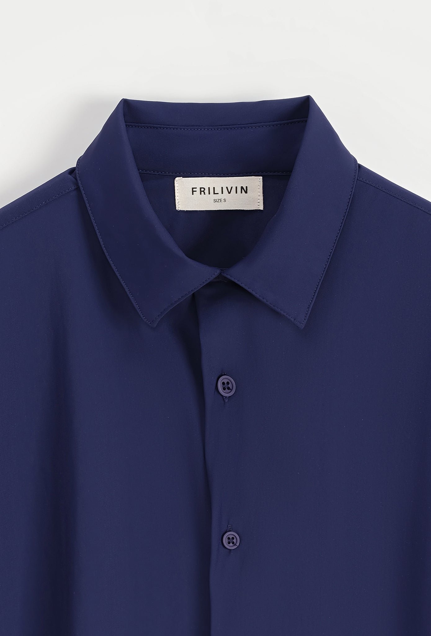 Effen poloshirt met korte mouwen en open kraag - Afbeelding 3